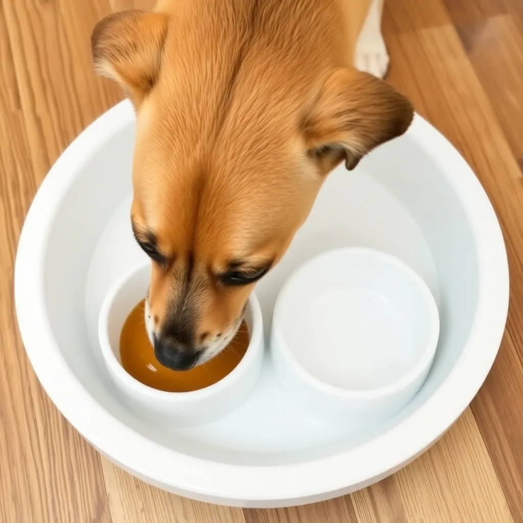 Anti-Gulp Bowls for dog can have a variety type of material