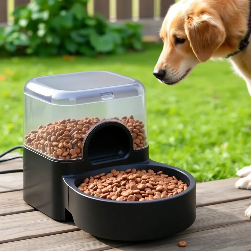 Most automatic feeders made of dog-friendly materials