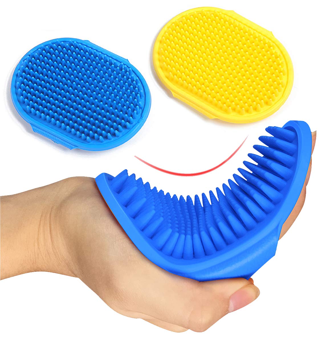 Dog bath brush is must-have item for dog bathing