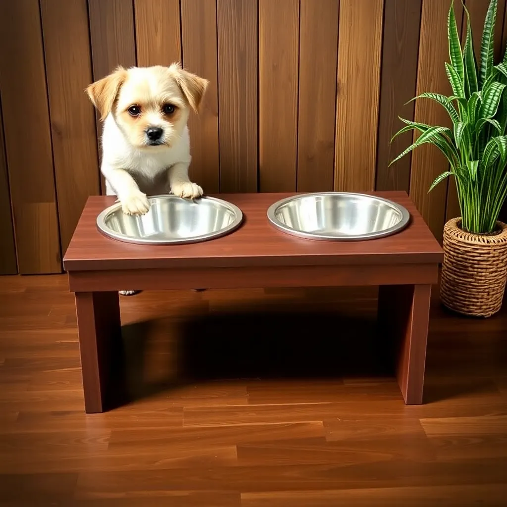 Elevated Dog Bowls is an optional choice