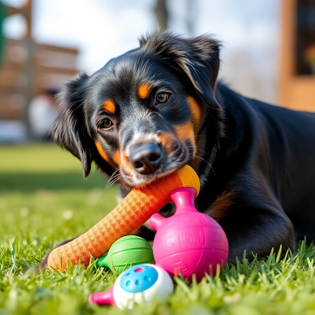 Aggressive chewers always need special toys