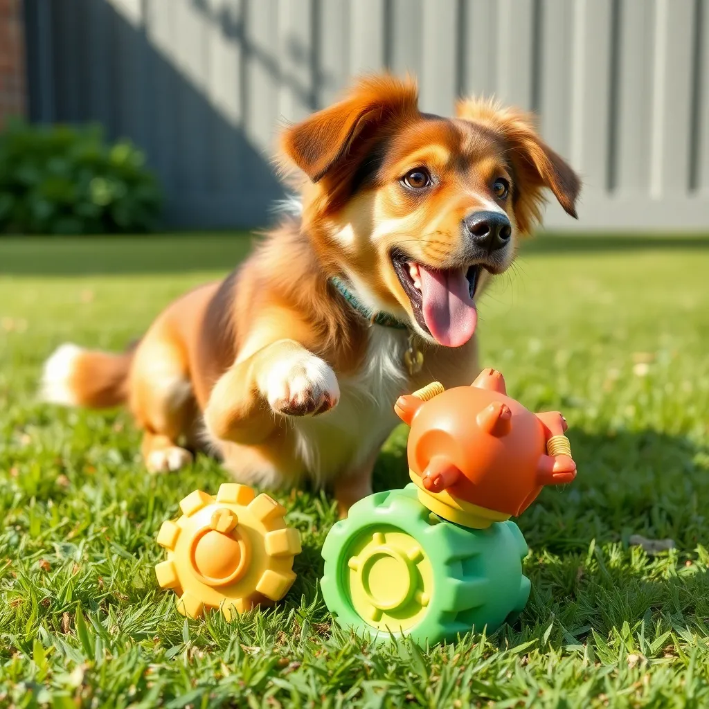 Playing with puzzle toys enhances dog's nature instinct