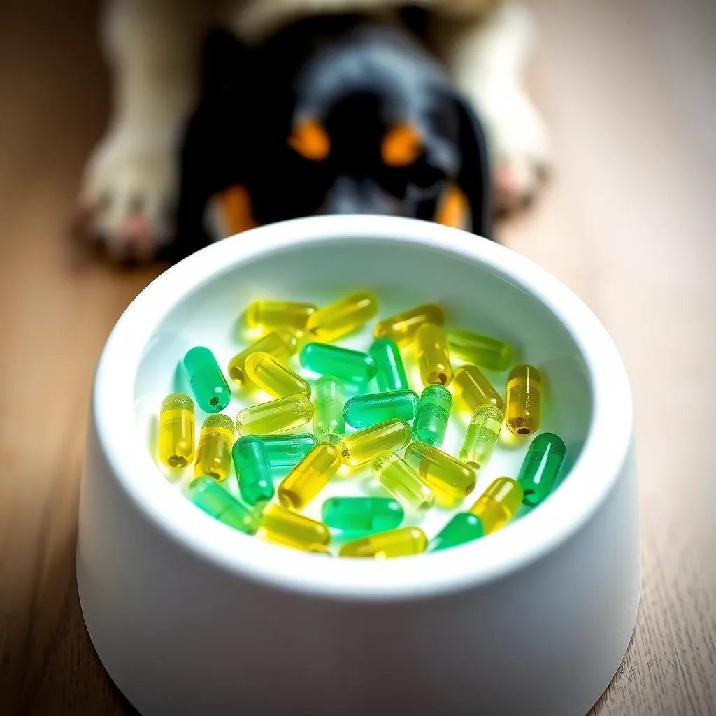 Fish oil capsules can help improvement in vitamin A